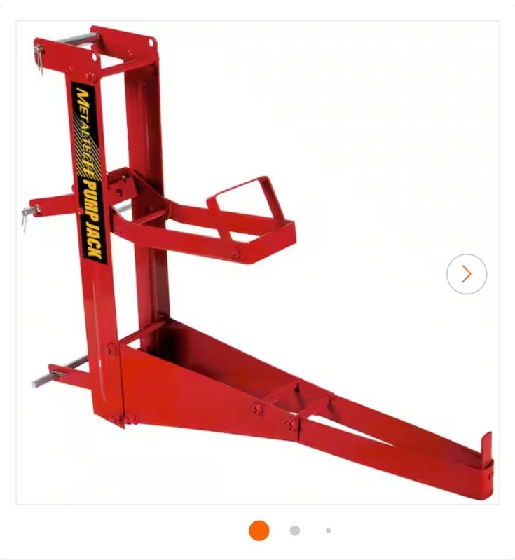 Metaltech Red Steel Pump Jack