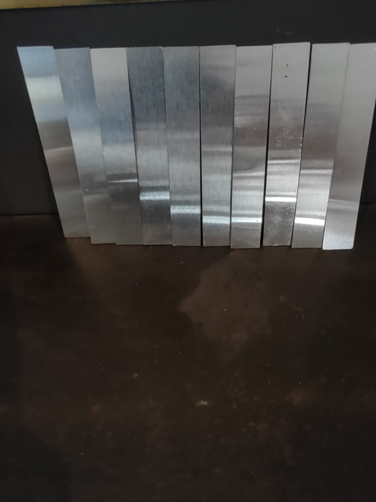 Nickel sheet bullion Anode 6 inches 10 one ounce solid,Hand to find.