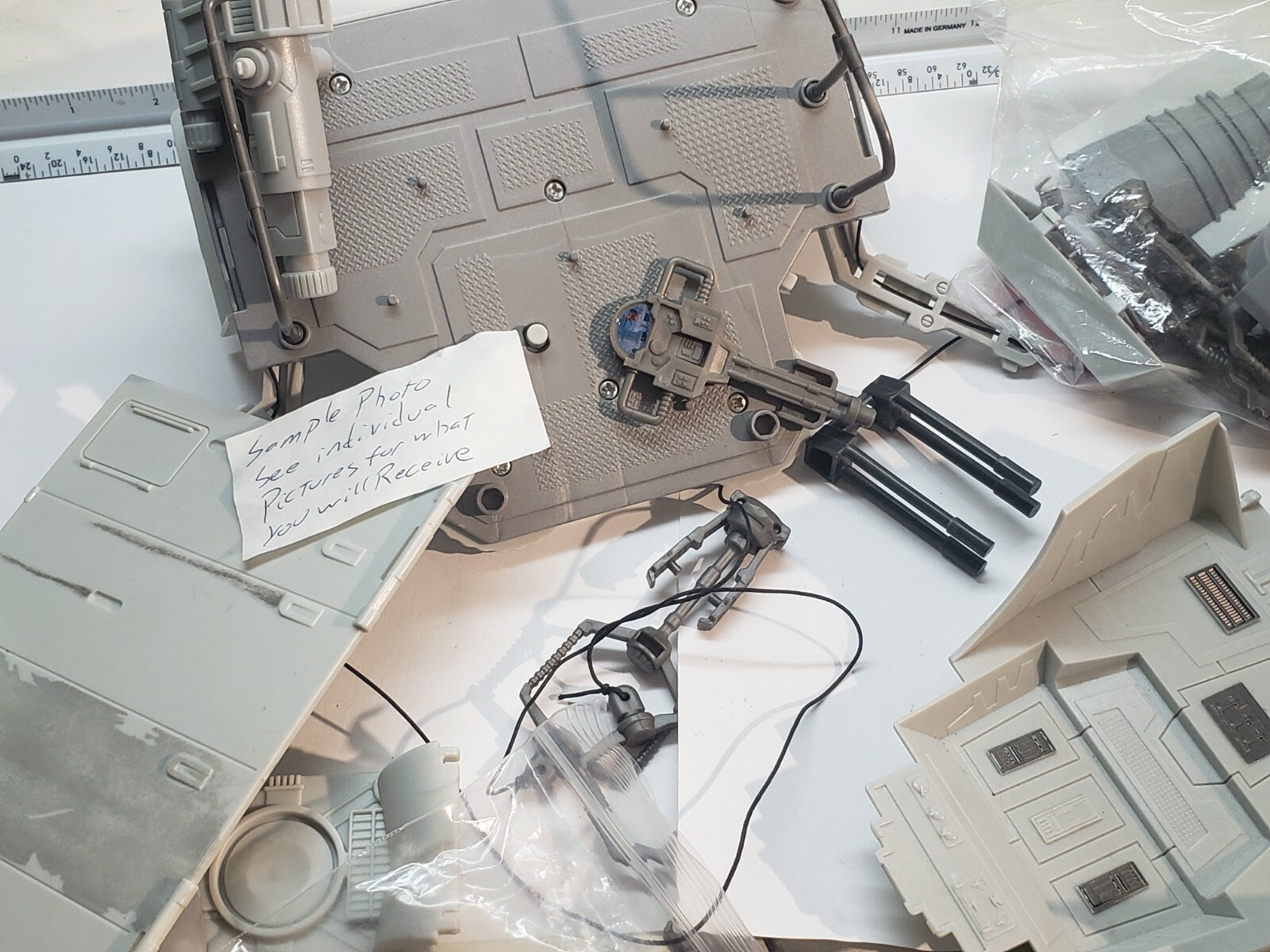 CHOOSE 2010 Legacy AT-AT Parts Cannon Endor Star Wars Ladder Left right Door