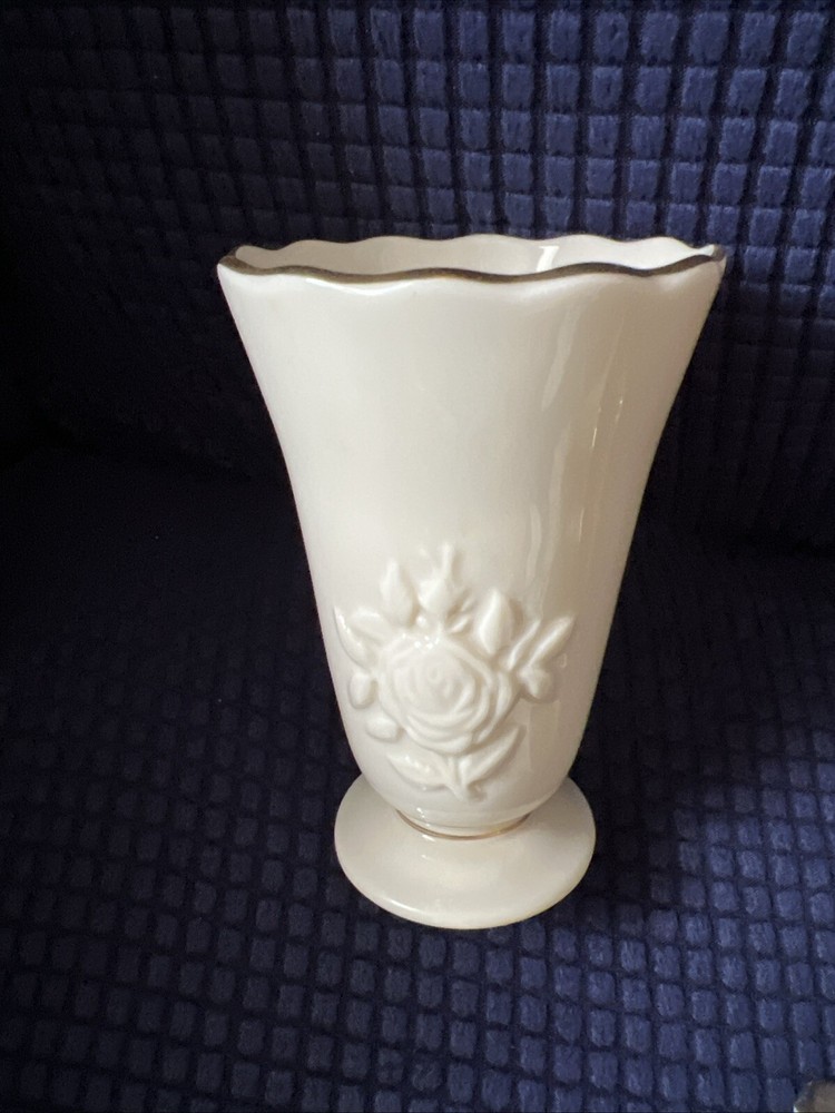 Lenox Ivory Porcelain Mini Vase