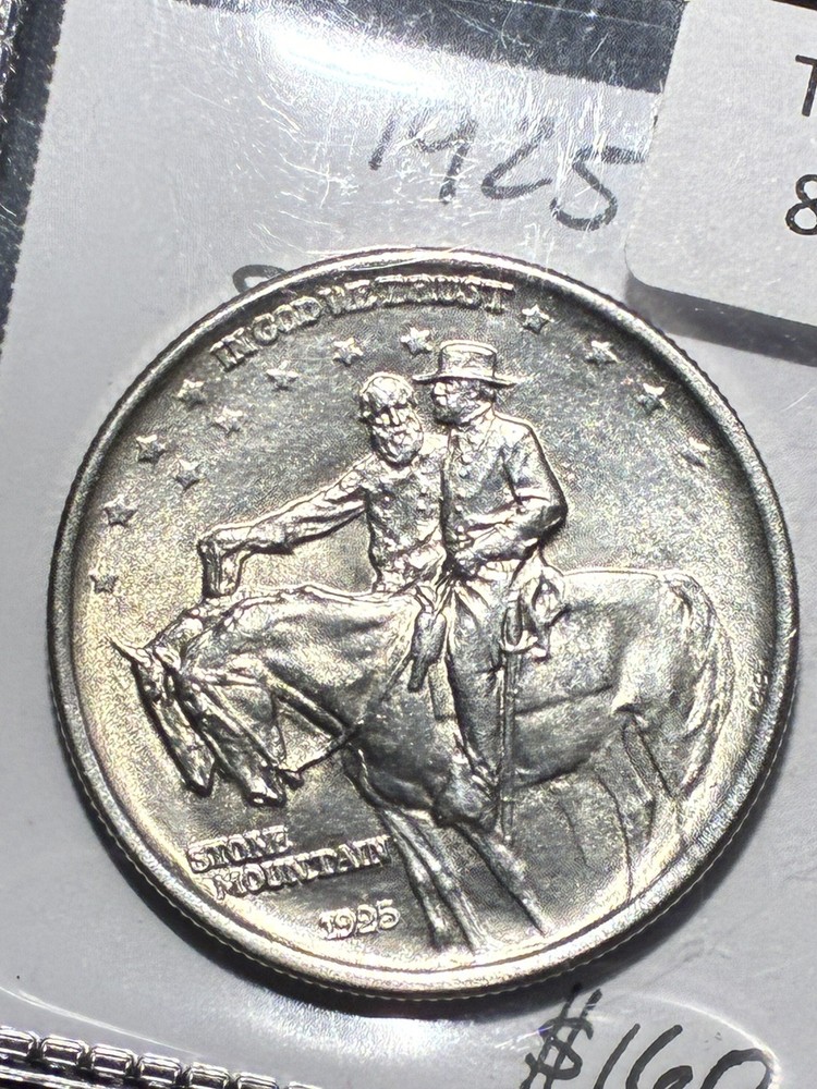 1925 Stone Mountain Commemortive Half Dollar BU
