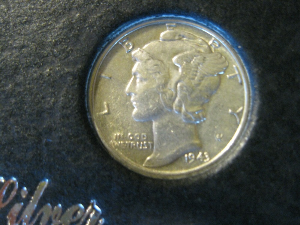 1943 P US Mint Set Brilliant Uncirculated!
