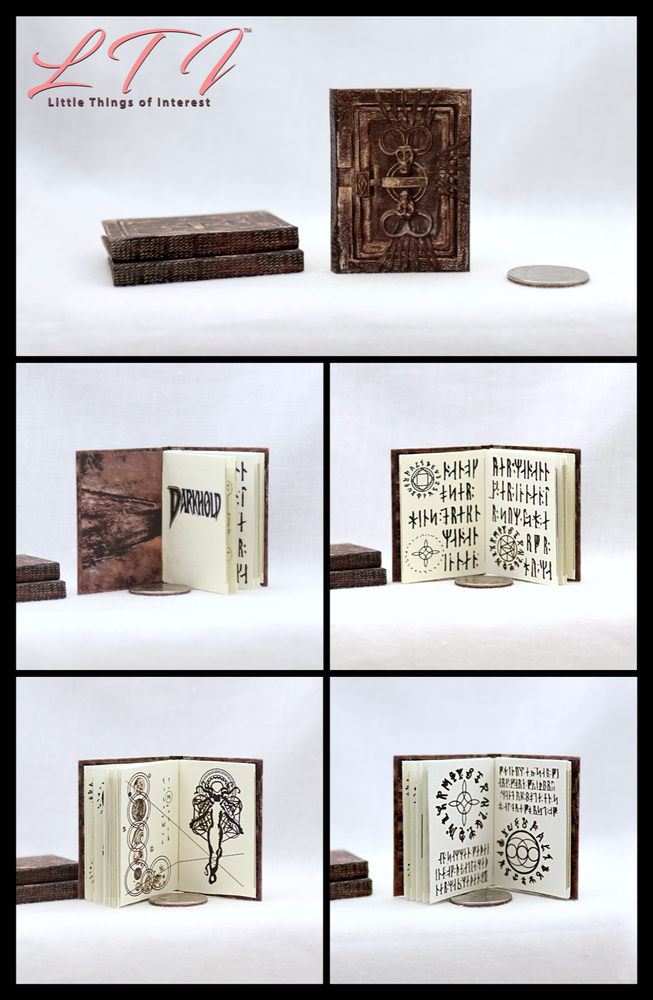 1:6 Scale DARKHOLD MCU Version Miniature Playscale Readable Illustrated Book