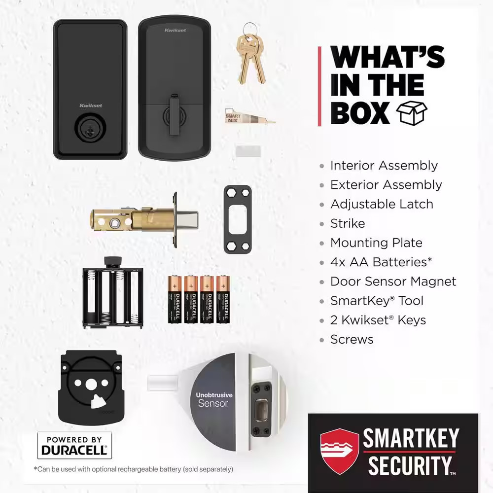 HALO Select Soft Modern Touchscreen Wi-Fi and Matter Enabled Smart Lock Deadbolt