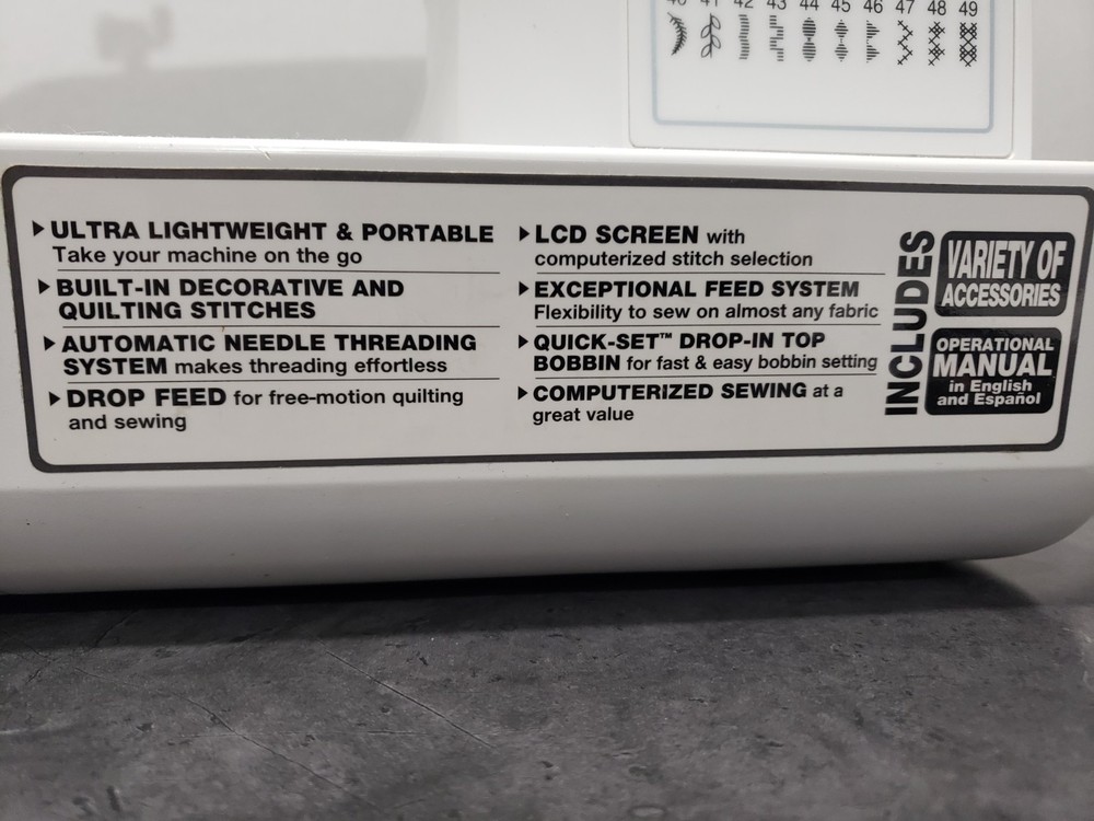 Brother Project Runway Limited Edition CE-5000 PRW Computerized Sewing Machine