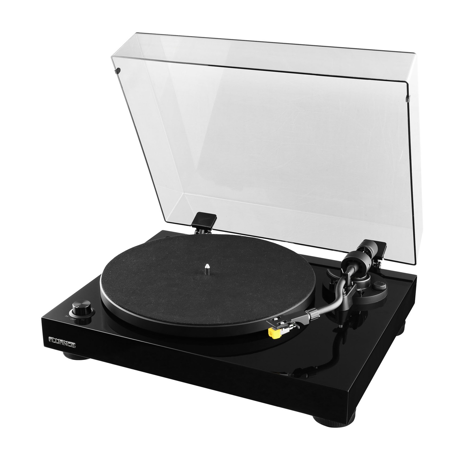 Fluance Classic HiFi Vinyl Turntable Record Player Audio Technica Cartridge