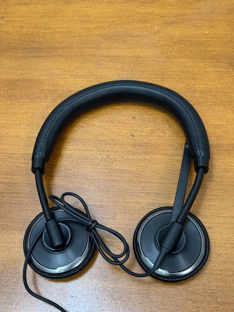 Plantronics Blackwire C520-M Stereo Computer Headset USB Connection Black