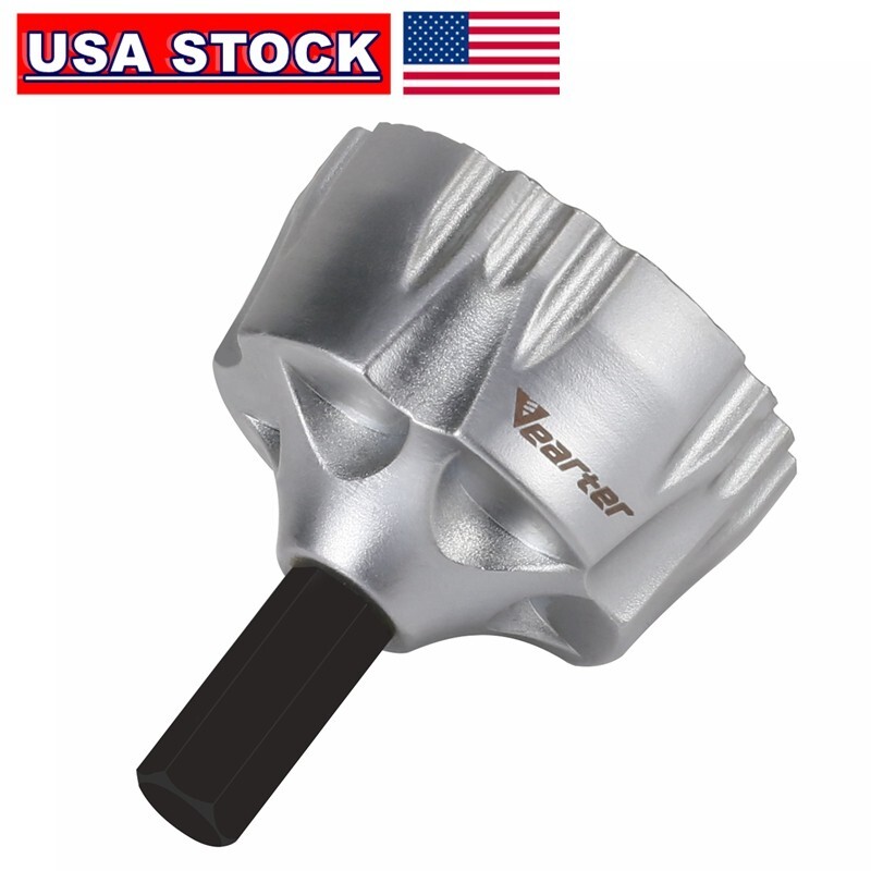 Deburring External Chamfer Tool Hex Shank Bolt Thread Repair Fit 1/2"- 1-3/8"