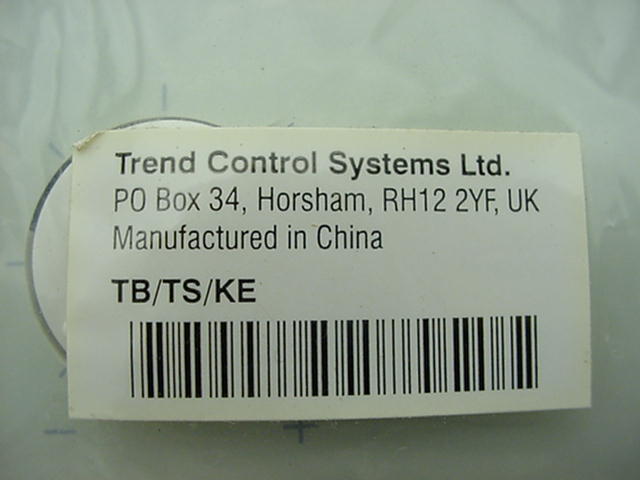 Trend Controls Systems Wall Sensor TB/TS/KE Ships the Same Day Purchase