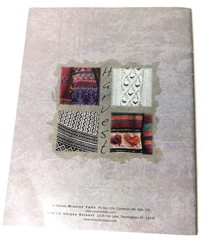Women's Sweaters Purses Knitting Pattern Book Modern Unique Style Mission Falls