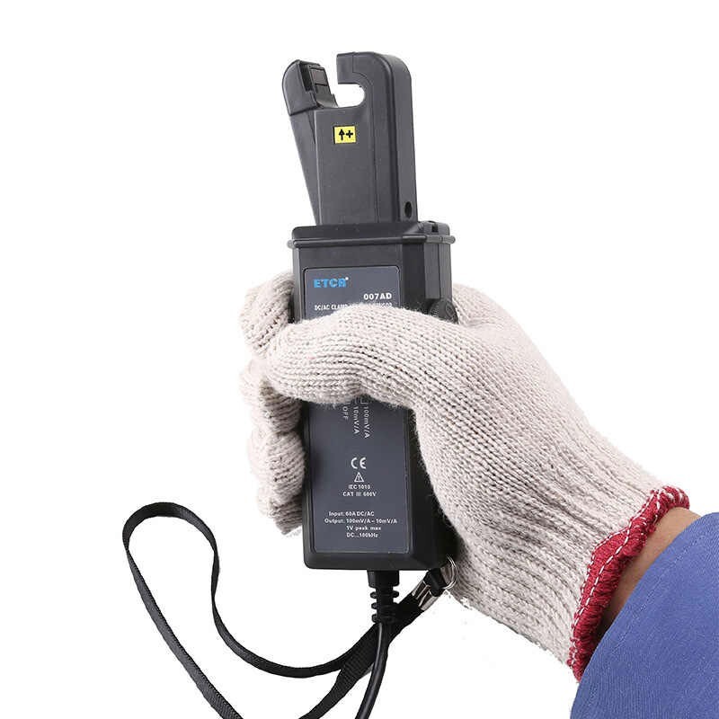 ETCR007AD AC/DC Clamp Current Sensor Current Transformer+BNC for Oscilloscope