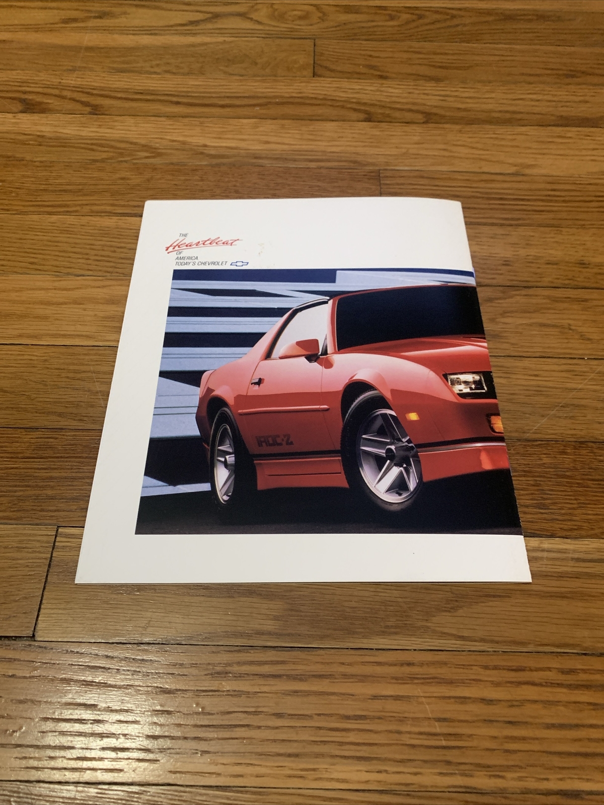 1988 Chevrolet Chevy Camaro IROC Car Sales Brochure Catalog OEM Free Ship