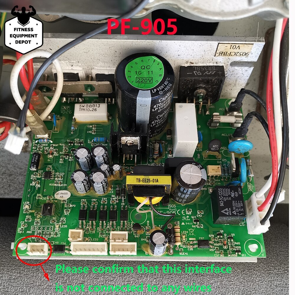 Treadmill Control Board Compatible With PF-905 for Cardiotech x9 Treadmill