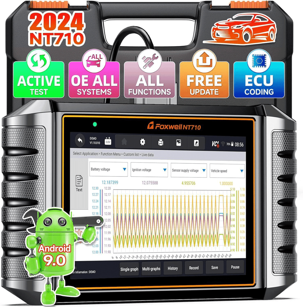 NT710 For Toyota Bidirectional Car OBD2 Scanner Diagnostic Scan Tool ECU Coding