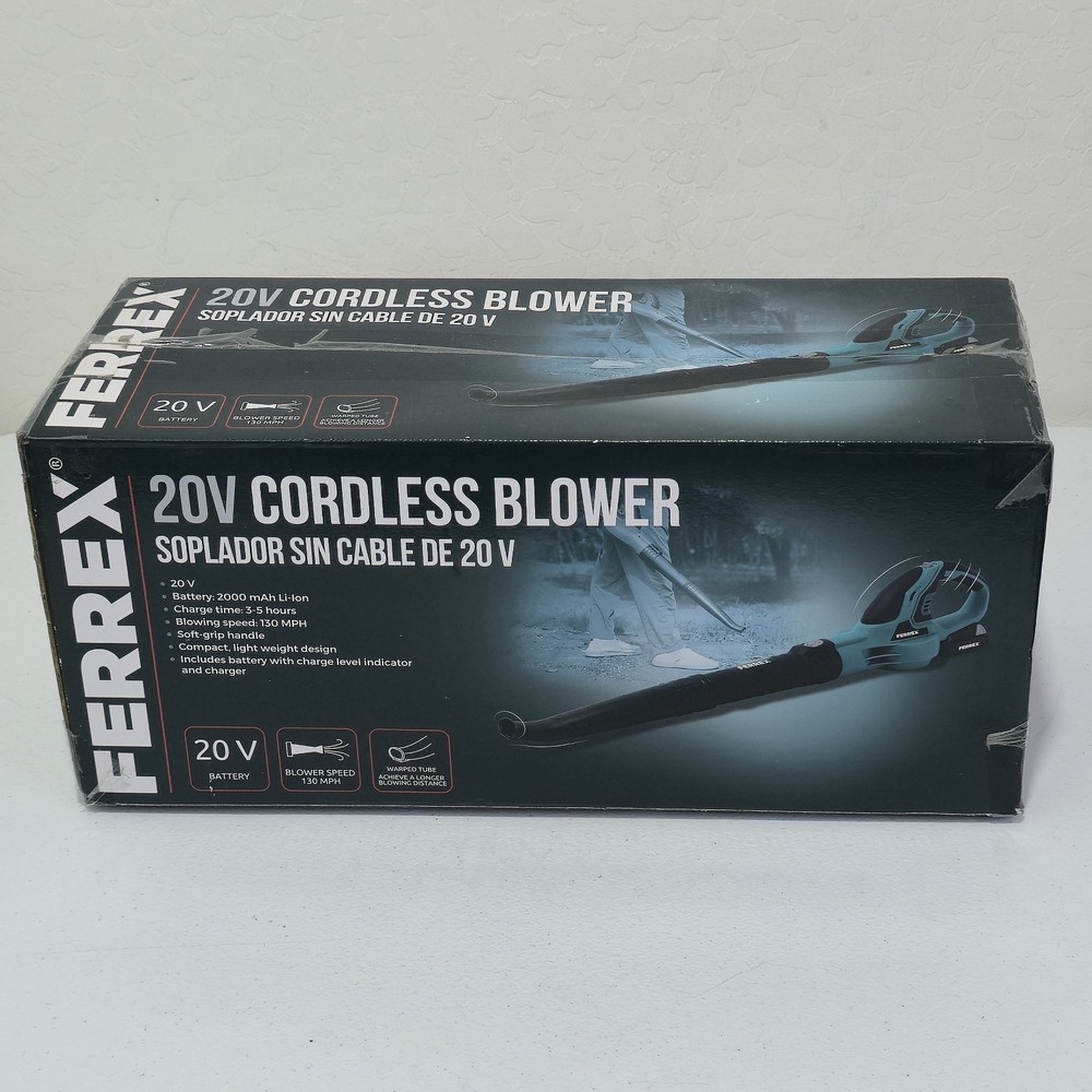 FERREX 20V Cordless Blower With Battery Model ADBL01