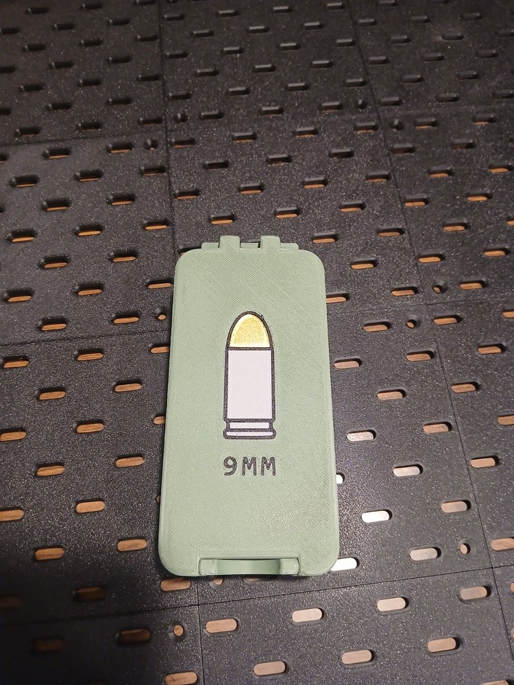 9mm ammo storage box