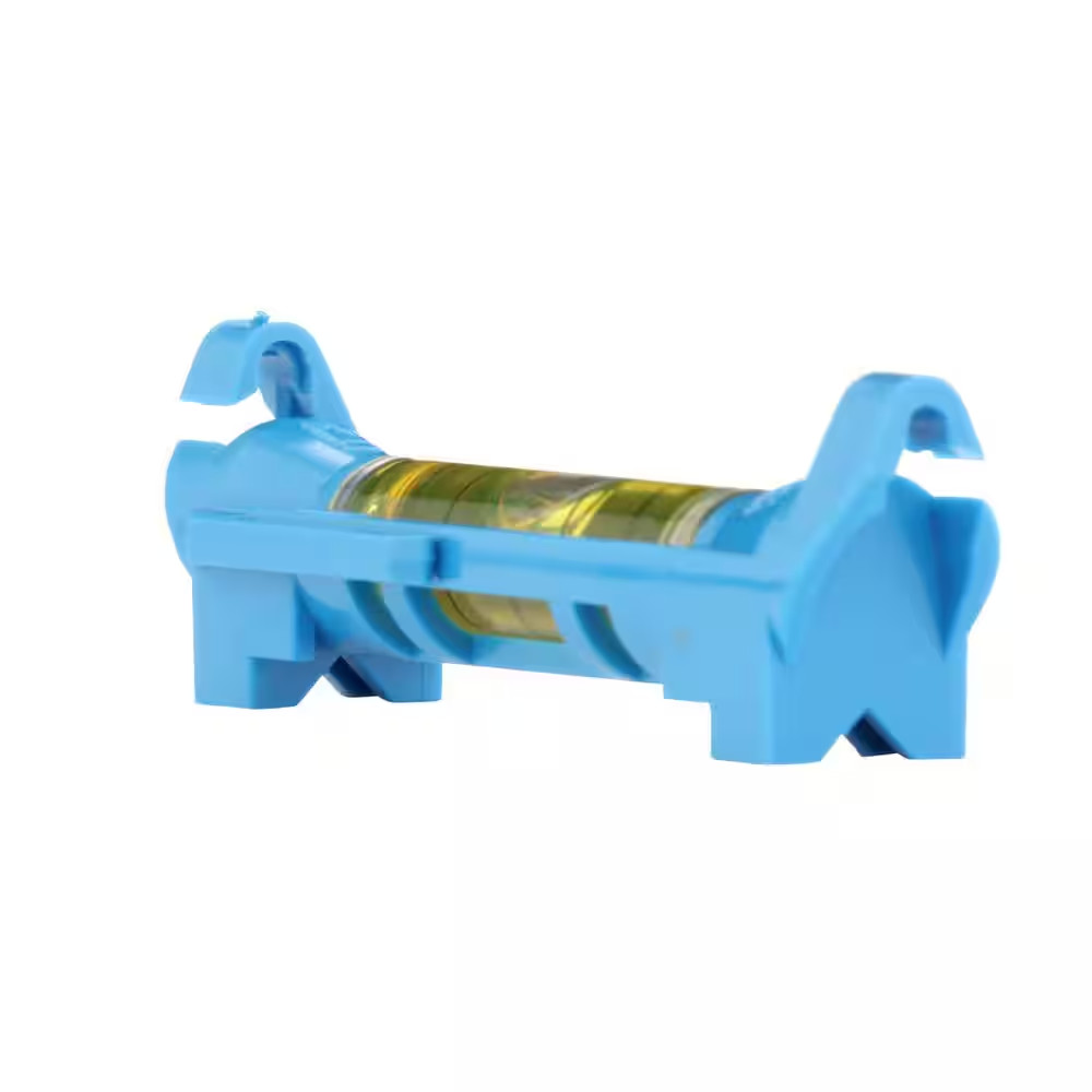 5-5/8 In. Line Levels Set with Plastic Post and Pipe Multi Level (3-Pack)