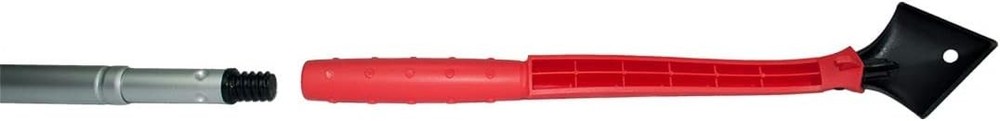 00301 Rake No Size, Red/Black
