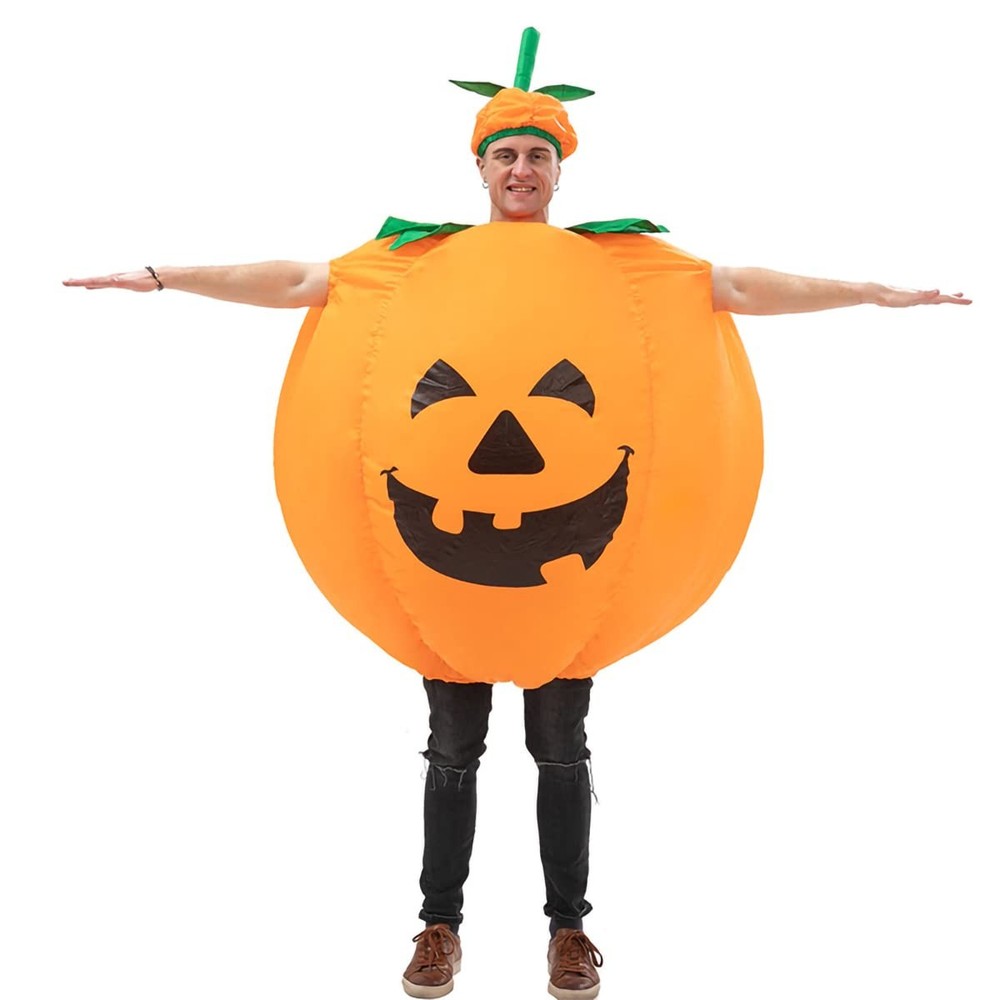 BlueSpace Inflatable Costumes Hallowenn Cosplay Gaint Large, Orange