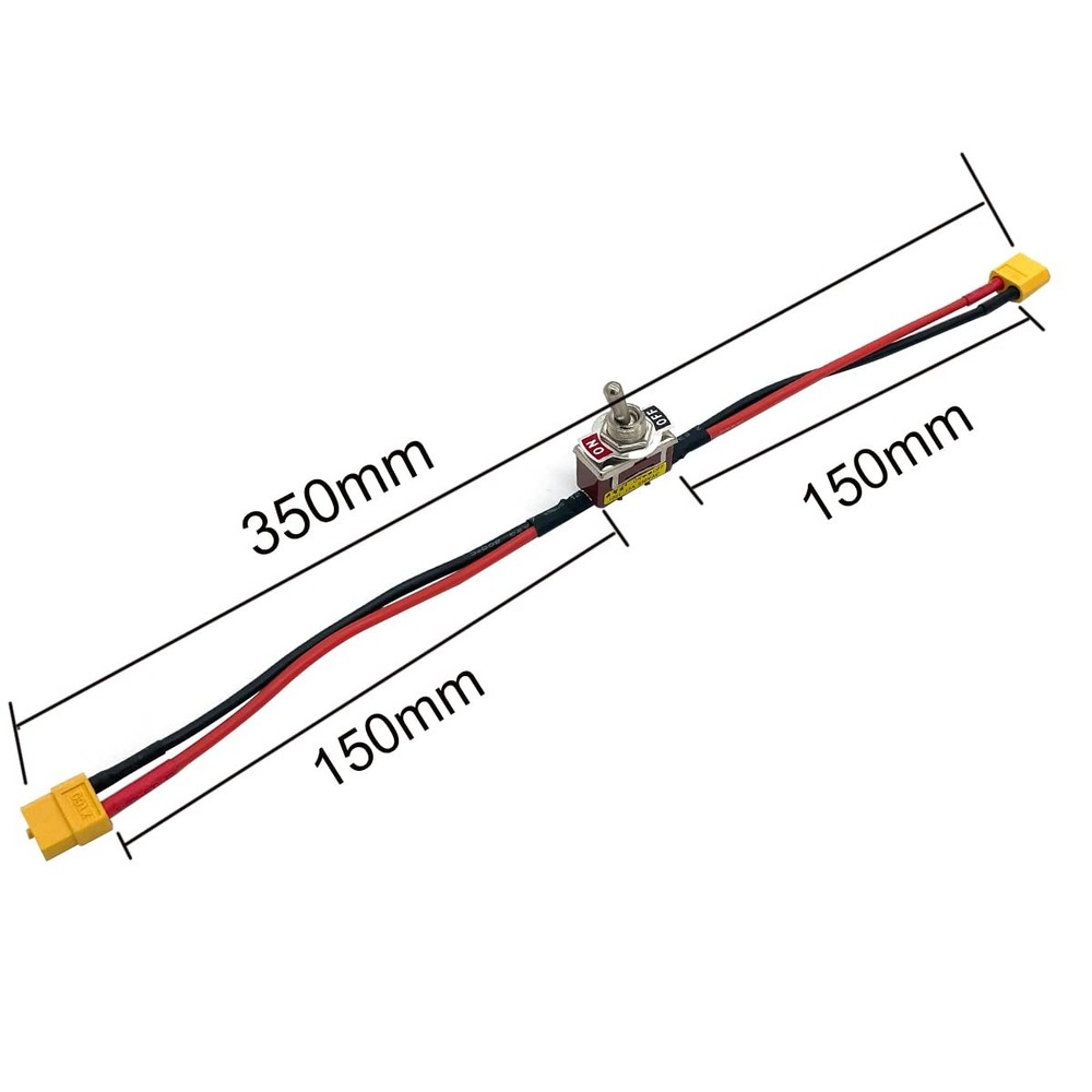 Large Current On-Off Electric Power Switch with XT60 XT-60 Plug for RC Model ...