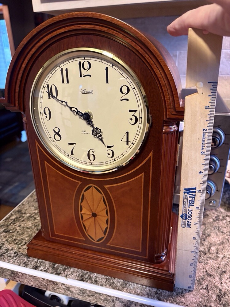 Herme Black Forest Clock with storage