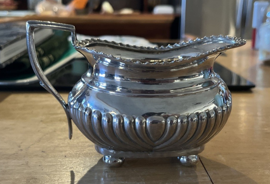 4 Pc 19th C. Sheffield Silver Plate Tea And Coffee Set