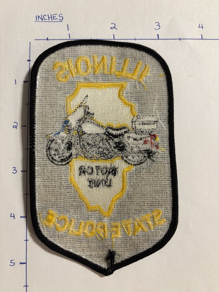 Illinois State Police Patch (MOTOR UNIT)
