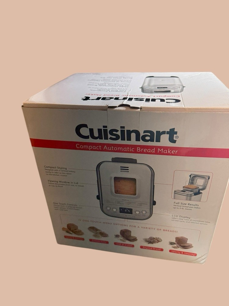 Cuisinart Bread Maker CBK-110P1 Compact Automatic 2 lbs Loaf Bread Machine New