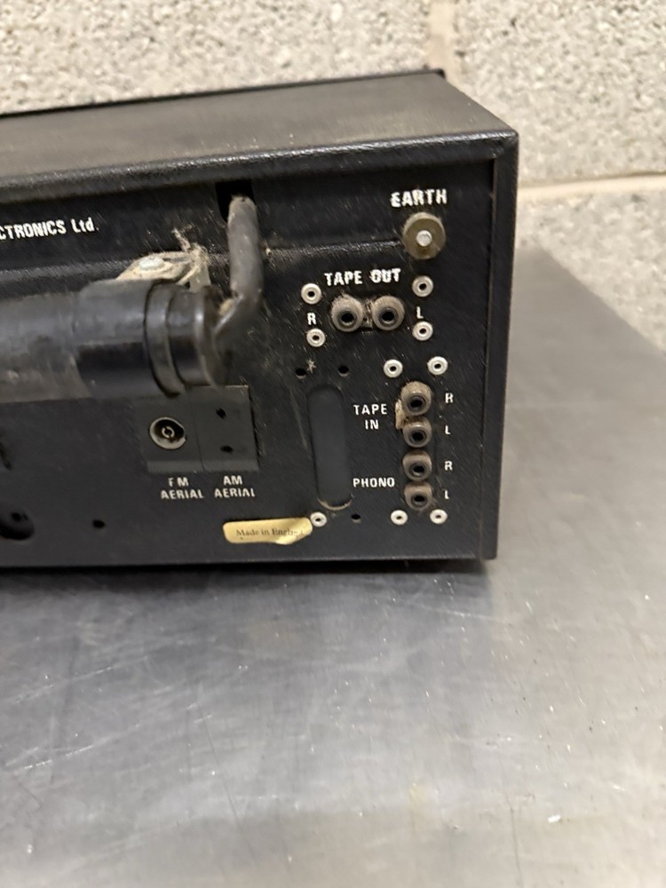 Amstrad Model EX222 Executive Stereo Receiver Untested Made In England