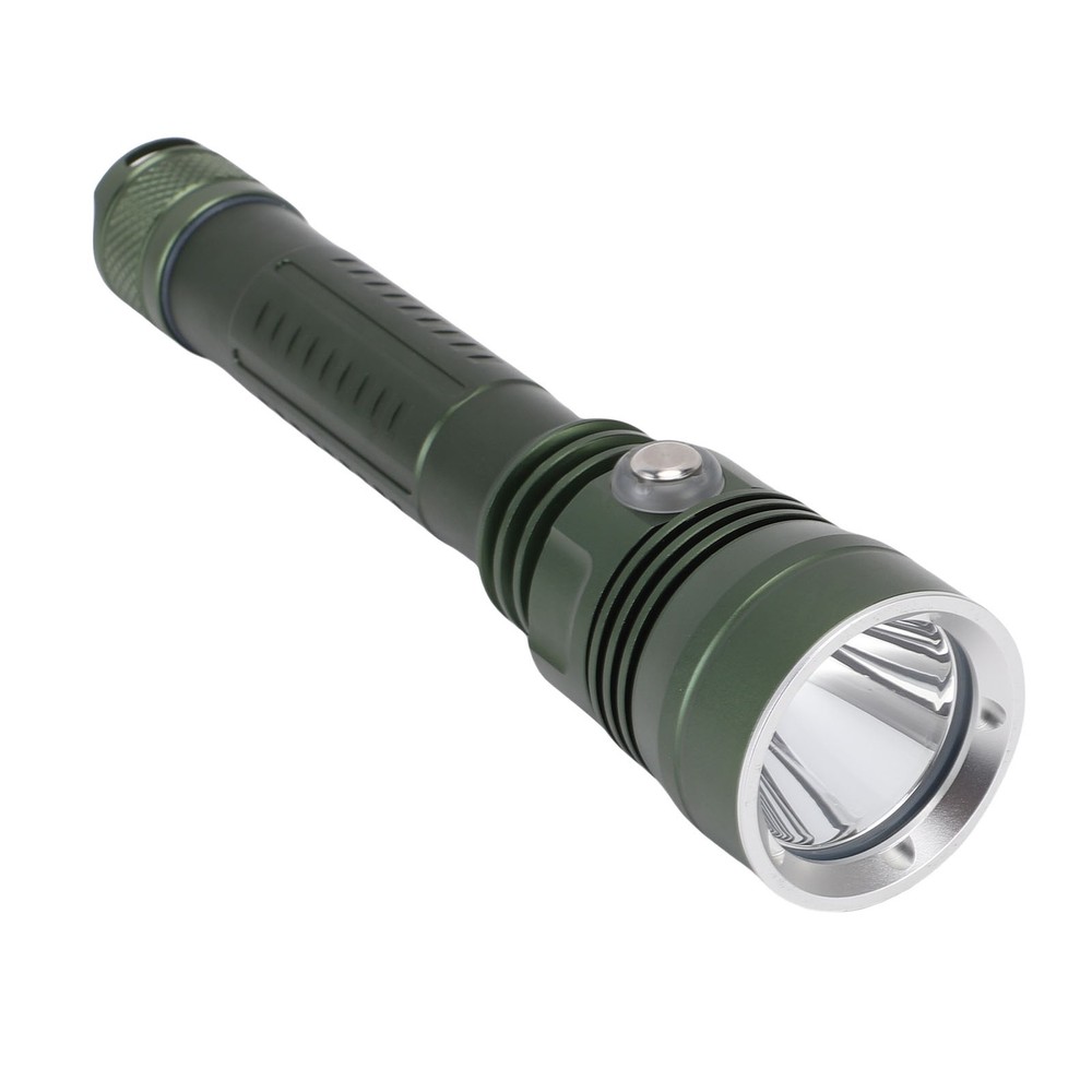Diving Flashlight 80m Water Proof Dive Light Adjustable Brightness For Fish RRWI