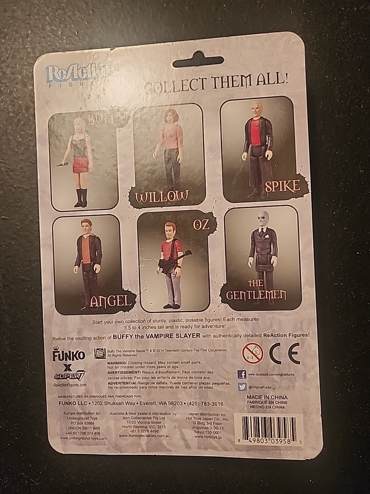 reaction Buffy Williow Figure