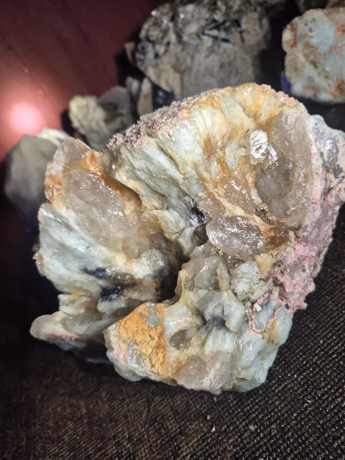 10 Lbs Of AUTHENTIC UNSALTED Gemstone Pay Dirt!Tourmaline Mine Pocket Ore!