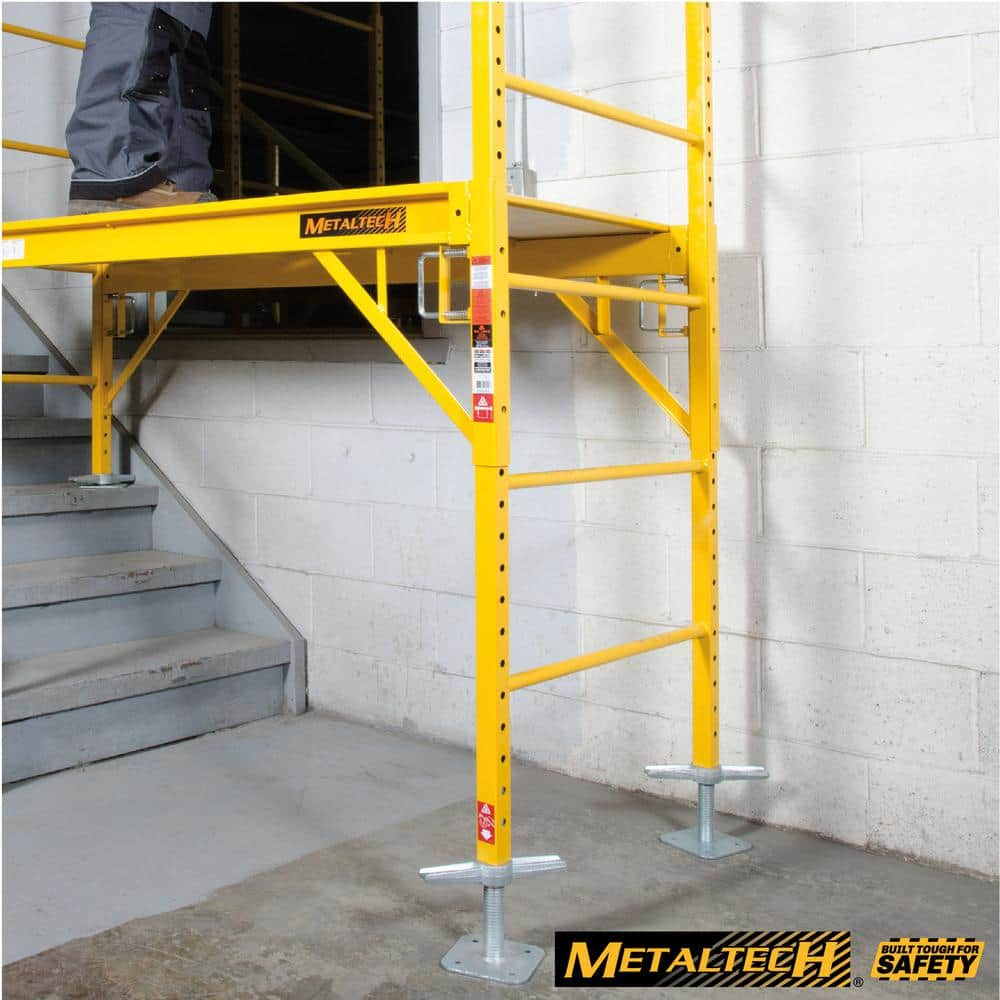 Scaffolding Platform Leveling Jack 4Pc Steel Baker Style Foundation Construction