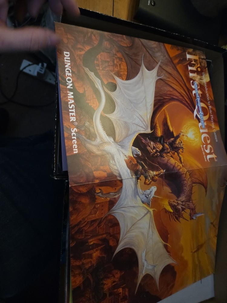 Dungeons & Dragons 2nd Edition Audio CD Game First Quest Advanced