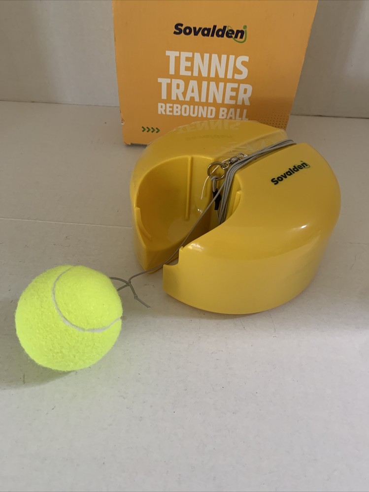 Sovalden Trainer Training Rebound Ball, 18.5 Ft Retractable Pull Rope
