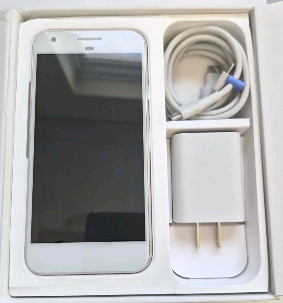 Google Pixel 2PW4100 128GB Very Silver VERIZON WIRELESS **OPEN BOX**