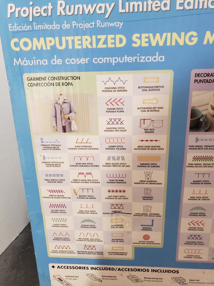 Brother Project Runway Limited Edition CE-5000 PRW Computerized Sewing Machine