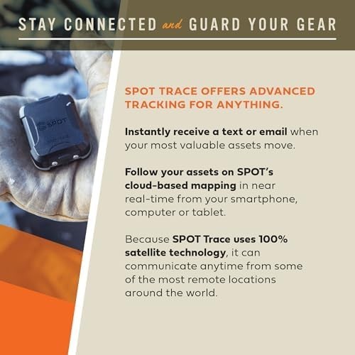 Spot Trace Satellite GPS Tracker w/DC Cable Globalstar Subscription