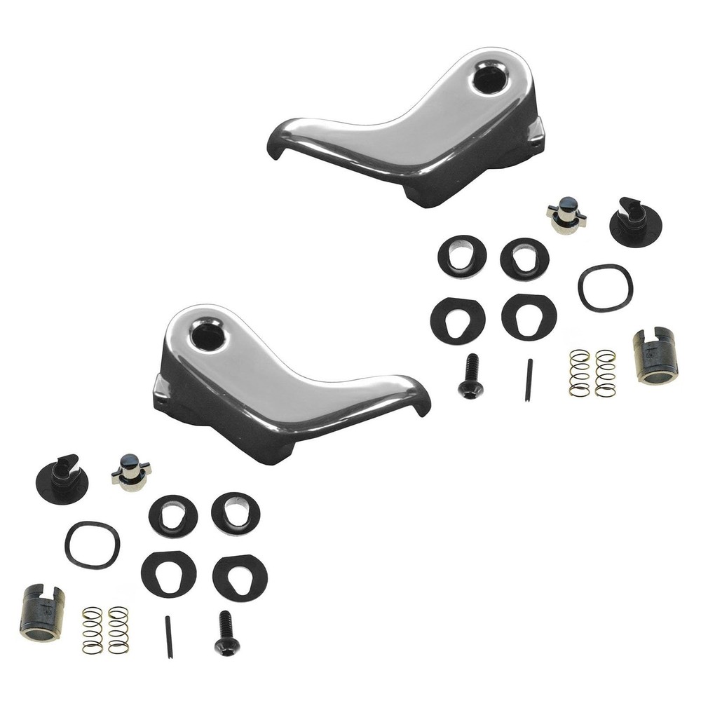 TRQ Front Driver and Passenger Side Vent Window Crank Handle Compatible with ...