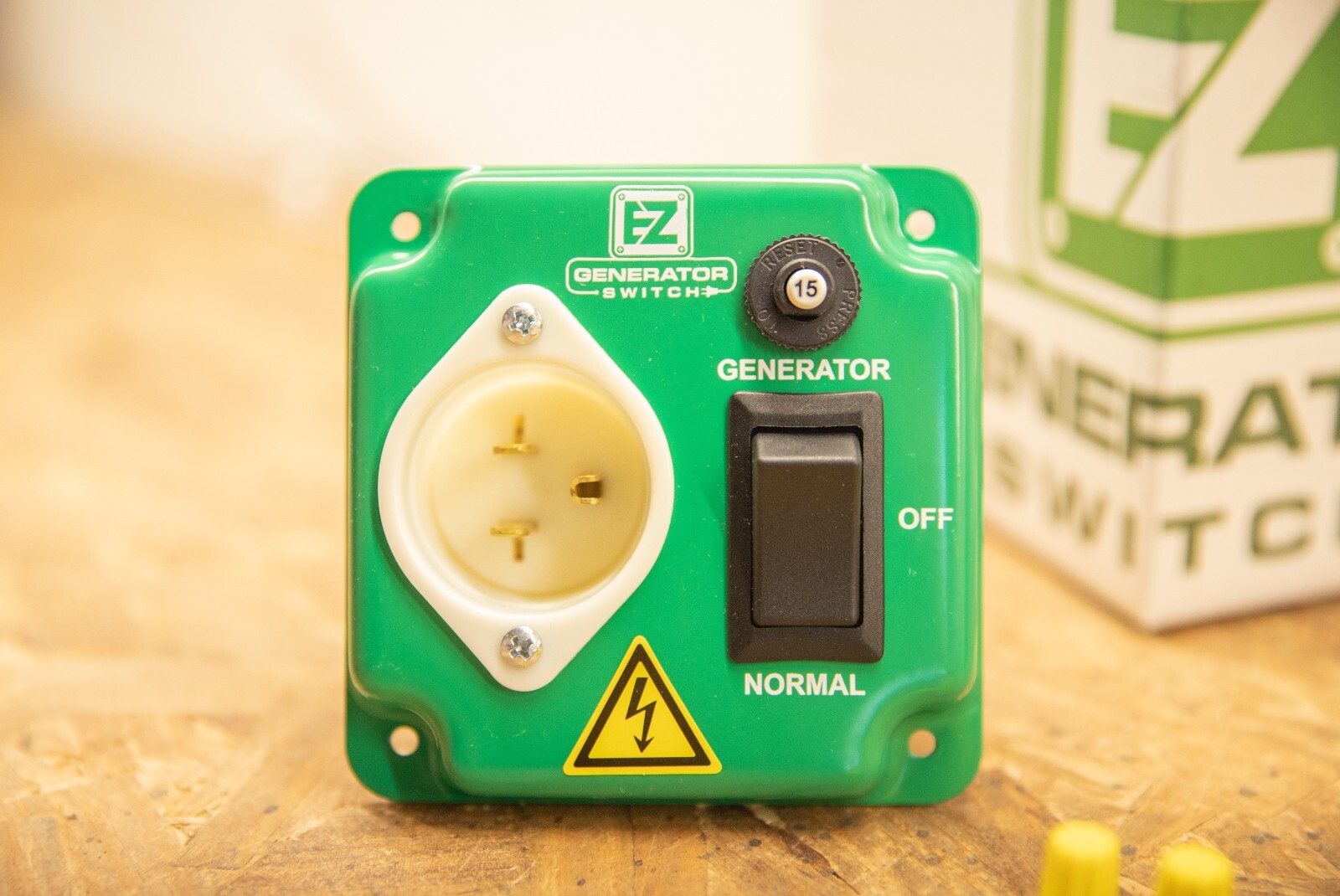 The Original EZ GENERATOR TRANSFER SWITCH - UL / CSA Approved - USA Made - 12OV