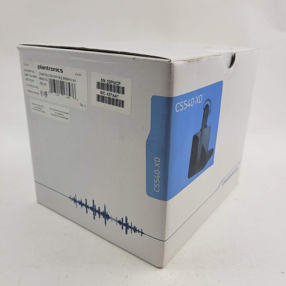 Plantronics CS540-XD Extra Density Wireless Headset System.