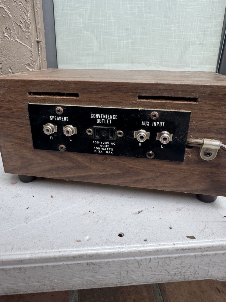 Columbia vintage mini stereo solid state amp