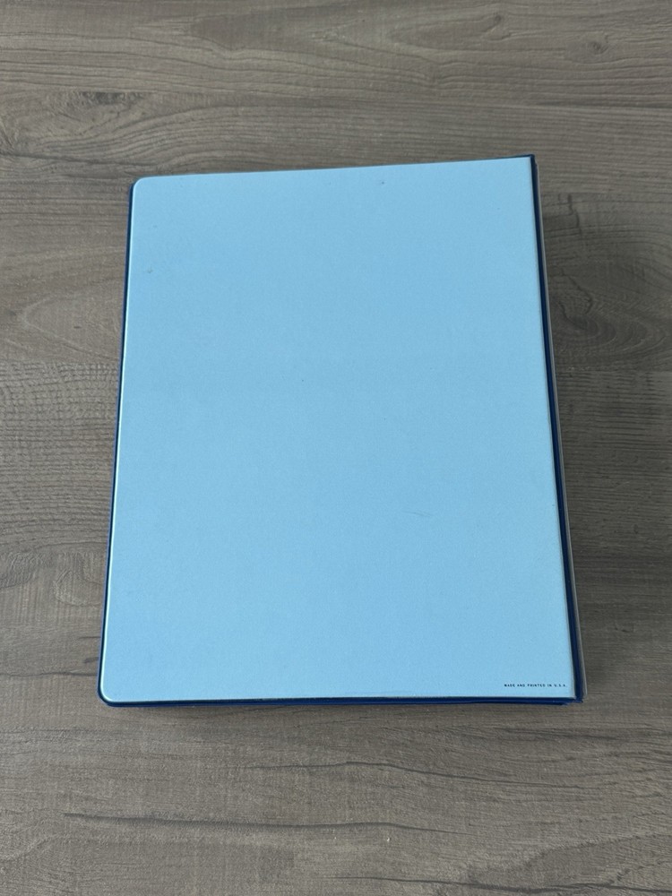 1990 HE Harris Liberty Stamp Binder & Pages From 1847- 1989 New! No Stamps Incl