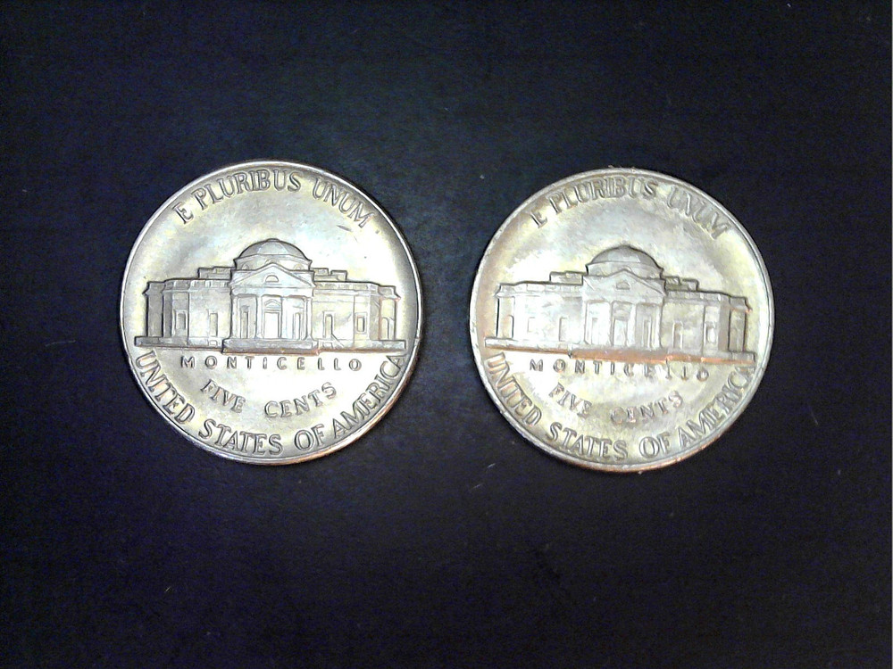 1982 P&D Uncirculated Jefferson Nickel Set.