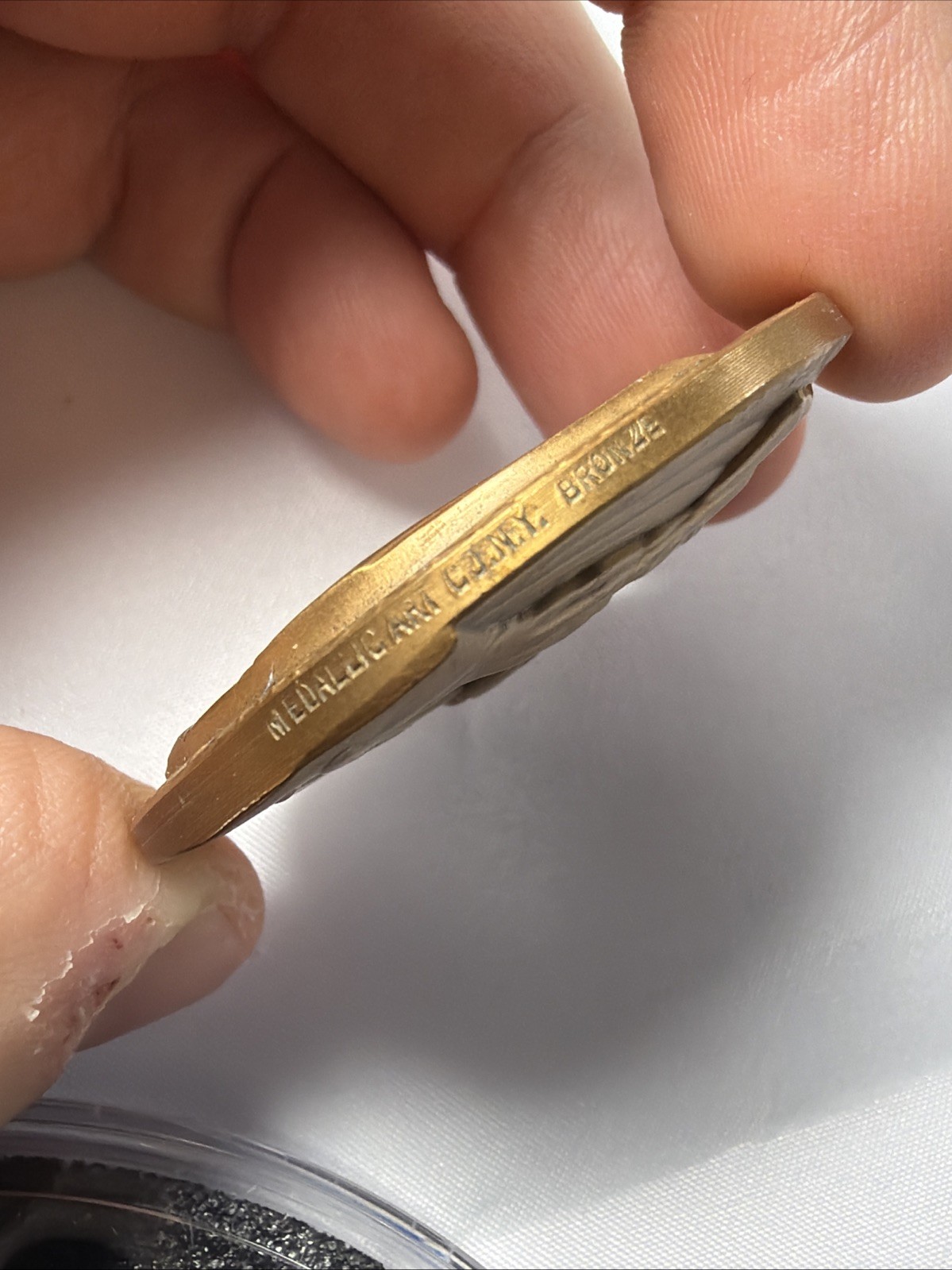 Hall of Fame for Great American Phillips Brooks Medallic Art Co. Bronze Medal