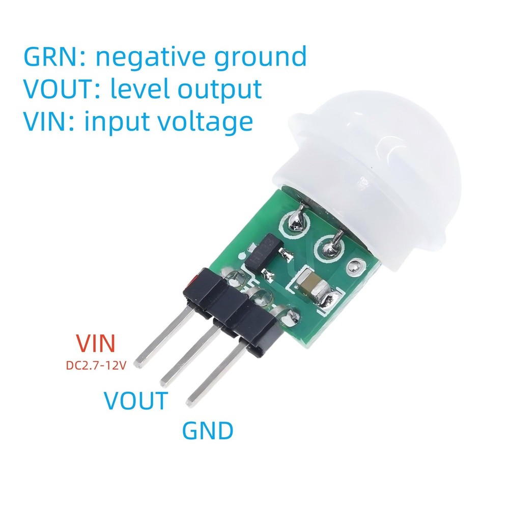 10 Pcs AM312 Mini PIR Motion Sensor Module Pyroelectric Human Infrared Sensor