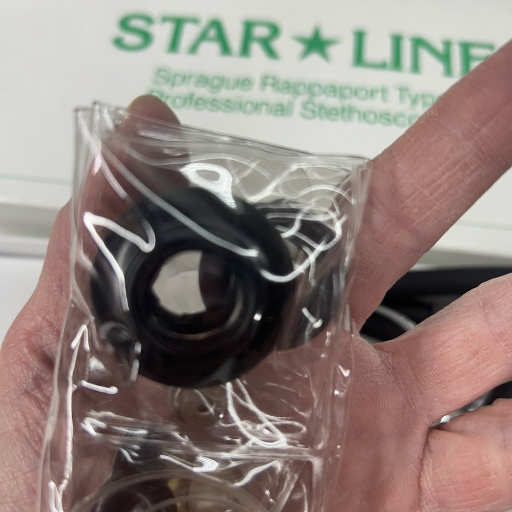 StarLine Sprague Rappaport Type Professional Stethoscope Black