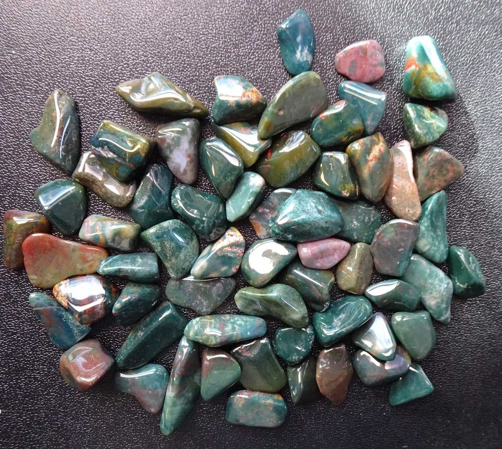 Fancy Jasper - 5 ounces Medium/Small Tumbled Stones rt545b