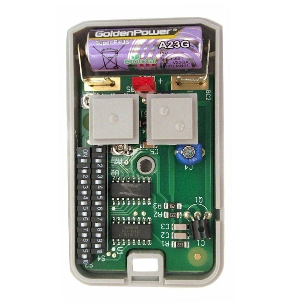 Multi-Code 308301 2-Button Key Chain Gate Garage Remote MultiCode MCS308301