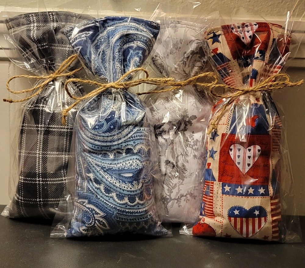 Rice Heating Pad, Microwave Hot or Cold Therapy Bag, Small 10"x4",  20+ Patterns